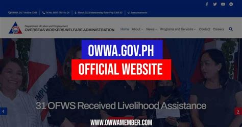 www.owwa.gov.ph region 6|Overseas Workers Welfare Administration.